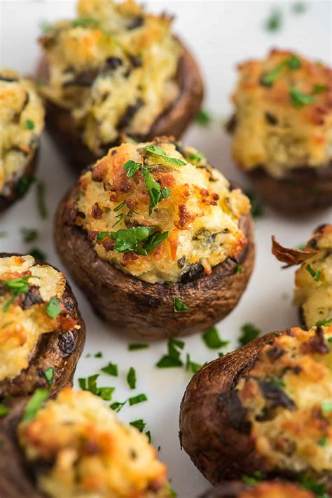 Air Fryer Stuffed Mushrooms – Deliciously Sprinkled