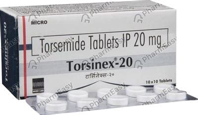 Torsinex 20 MG Tablet (10): Uses, Side Effects, Price & Dosage | PharmEasy