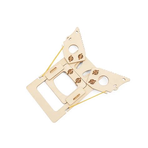 DIY Wooden Mechanical Claw Kit DIY STEM Robot Arm – REES52