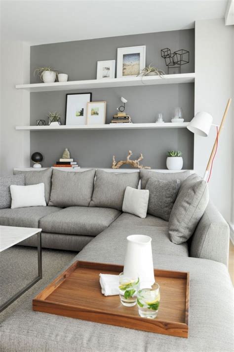 30+ Floating Shelves Living Room Ideas - DECOOMO