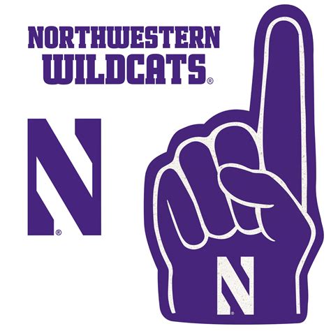 Northwestern University Football Logo