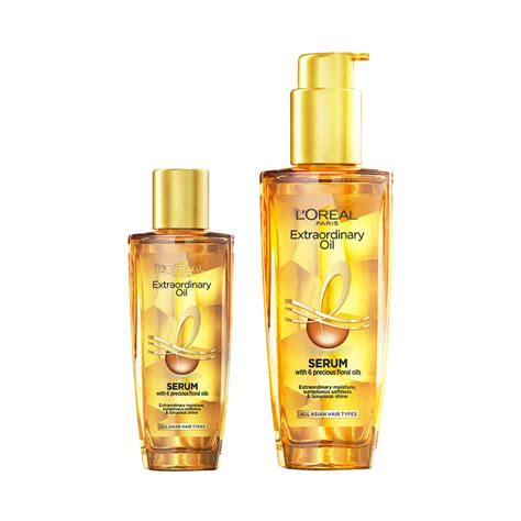 Buy L'Oreal Paris Extraordinary Oil Serum (Small + Big Pack) (100 ml ...