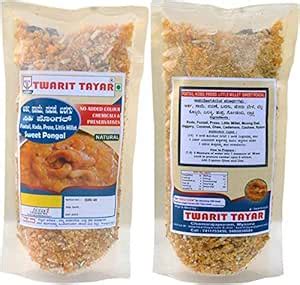 Twarit Tayar Multi Millet Sweet Pongal Mix, 500g : Amazon.in: Grocery ...
