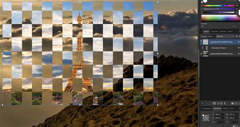 Live Filter -> Procedural Texture Presets, weird lines when alpha is ...