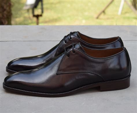 Grant Handmade Leather Sole Derby Shoes – SeeandWear