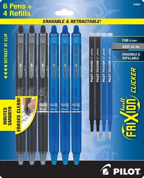 Frixion Erasable Pens