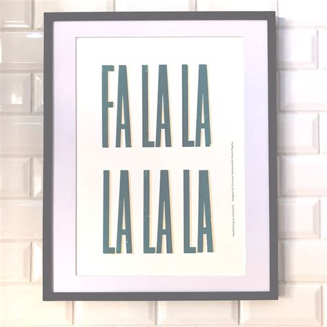 デザインポスター Design Poster | Letterpress Letters