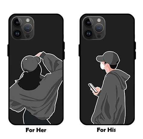 Swag Duo: Trendy Glass Mobile Covers for Power Couples – Covers Buy
