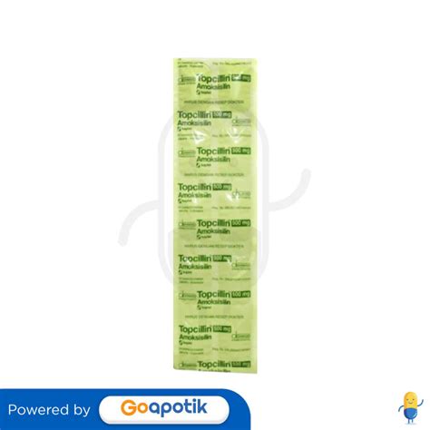 khasiat topcillin amoxicillin