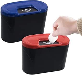 Arcanine Plastic Car Auto Garbage Dust Mini Trash Can Bin Box ...