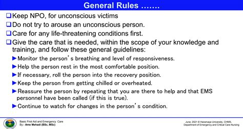 Introduction to basic First Aid | PPTX