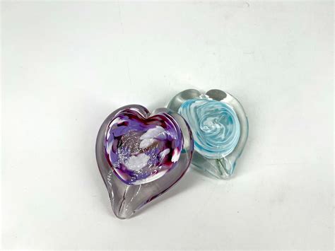 Make Your Own Blown Glass Heart Paperweight with Wayne Manning - Glass ...