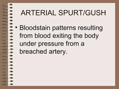 Blood pattern analysis | PPT