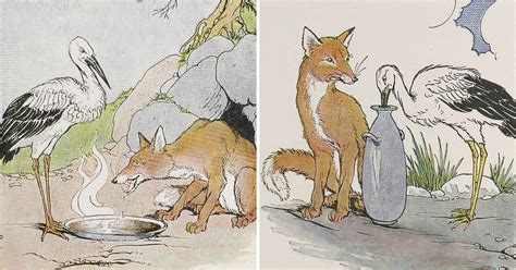 Aesop’s Fables: The Fox and the Stork
