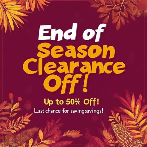 End of season clearance | Premium AI-generated image