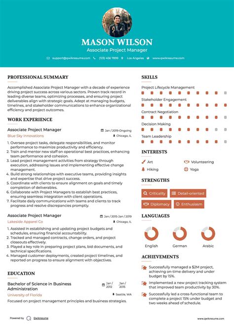 10+ Associate Project Manager Resume Samples & Templates for 2025