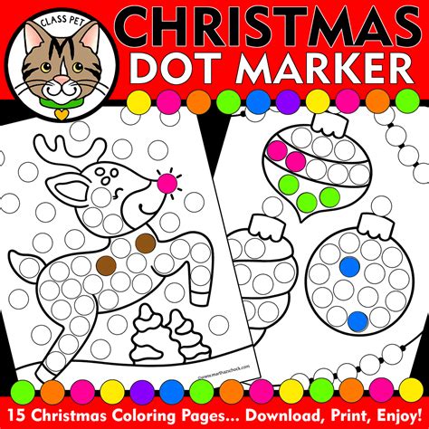 Free Dot Marker Printables Christmas at Willie Le blog