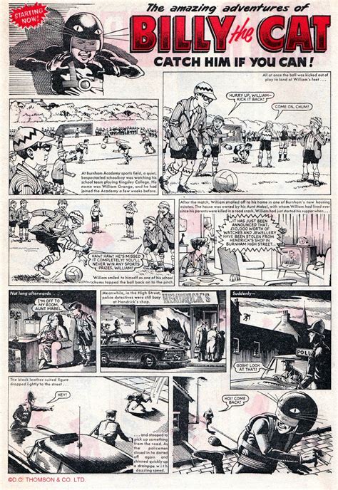 BLIMEY! The Blog of British Comics: The debut of BILLY THE CAT (1967)