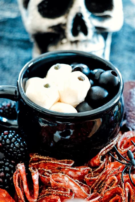 CharBOOterie (Spooky Charcuterie Board for Halloween) - Fab Everyday