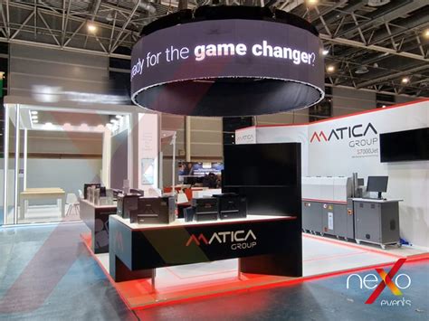 Matica en TRUSTECH: Stand Impactante por Nexo Events