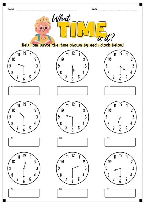 Clock Time Worksheet 的图像结果