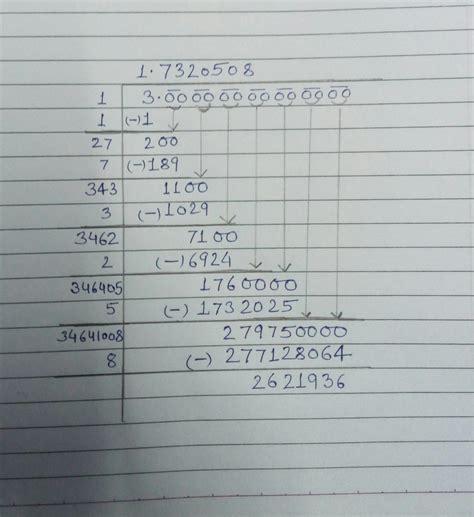 [Best Answer] find the value of root 3 upto 6 decimal points - Brainly.in
