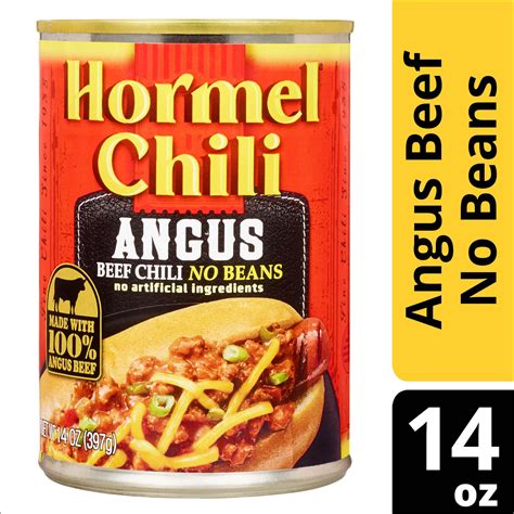 Hormel Chili No Beans Nutrition Facts | Besto Blog