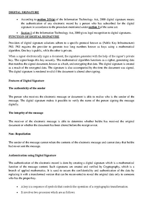 Information Technology - Section 5 of the Information Technology Act ...