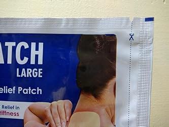 Viopatch Herbal Pain Relief Patch Large - Pack of 10 Patches | Instant ...