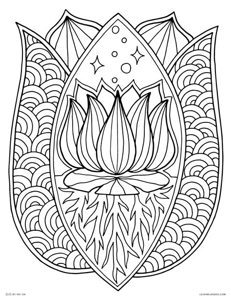 Flower Mandala Art Coloring Pages Coloring Pages