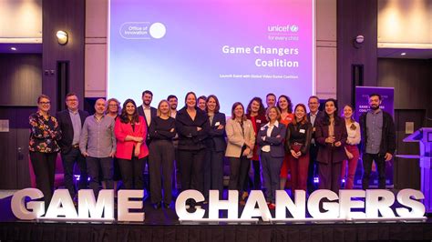 GVGC collabora con l'UNICEF per la Game Changers Coalition