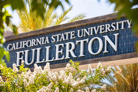 Cal State Fullerton Semester Schedule