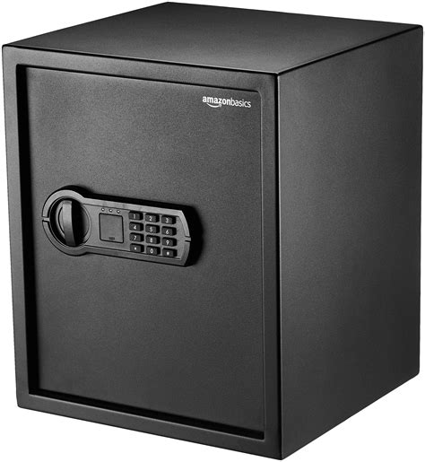 Amazon Basics Steel Home Security Safe with Programmable Keypad ...