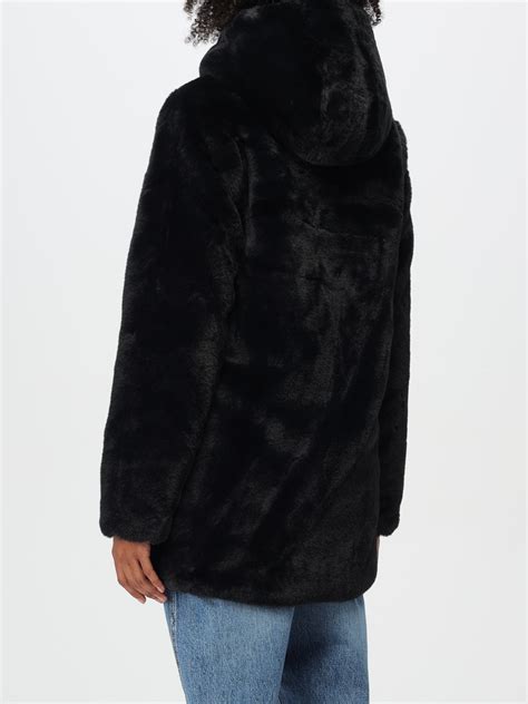 SAVE THE DUCK: Coat woman - Black | Save The Duck jacket D40070WFURY19 ...