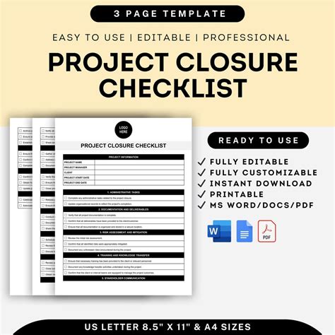 Image result for Project Closure Checklist