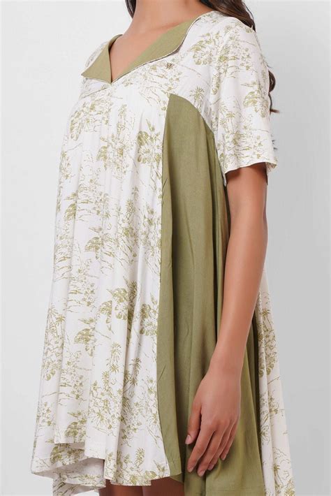 Oversized Flared Printed Dress| Western Era