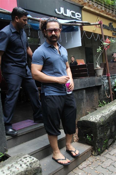 Secret Superstar actor Aamir Khan spotted at Thai Spa at Bandra ...