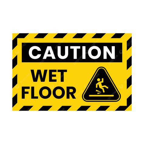 Caution Wet Floor Sign Printable