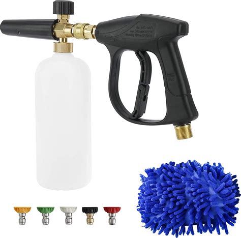 FreeTec Snow Foam Gun Pressure Washer for Car Washing - Snow Foam Cannon with Adjustable ...