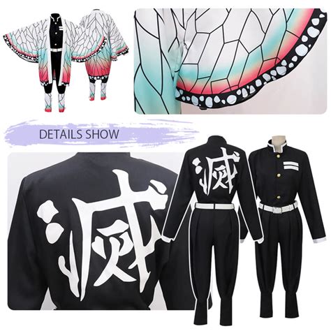 Shinobu Kocho Costume Halloween Shinobu Cosplay Outfit Full Set – NalaGila