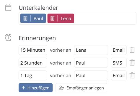 Online Kalender für Teams und Gruppen - Kalender.digital
