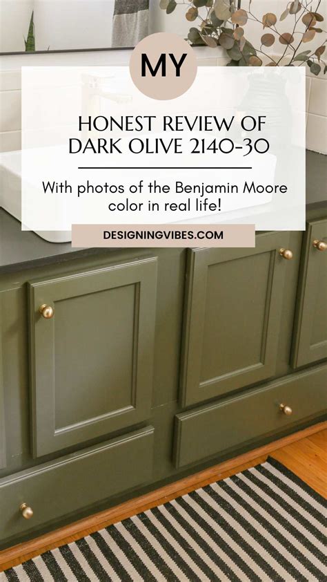 My Review of Dark Olive by Benjamin Moore
