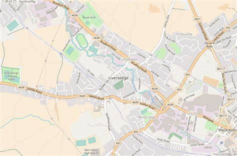 Liversedge Local Map 的图像结果