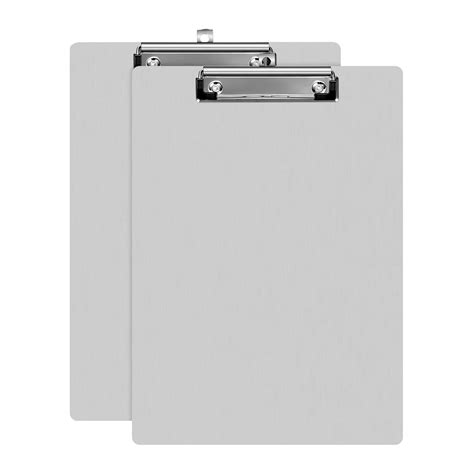 oddpod™ 2 Pcs A4 Aluminium Heavy Duty Clipboard/Rust-Proof Metal Clip ...