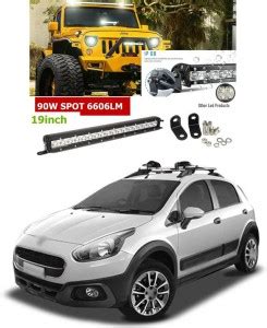 PECUNIA LED Light Bar, CREE Single Row Spot Flood Combo LED Light Bar ...