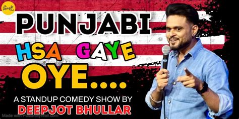 PUNJABI HSA GYE OYE BY DEEPJOT BHULLAR, The Laugh Club: Chandigarh, 9 ...
