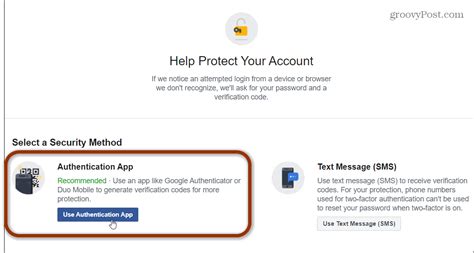 Image result for Generate a Code From Your Authentication App for Facebook