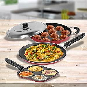 Buy Sumeet 2.6mm Thick Non-Stick Get Red Combo set (Dosa Tawa – 26.5cm ...