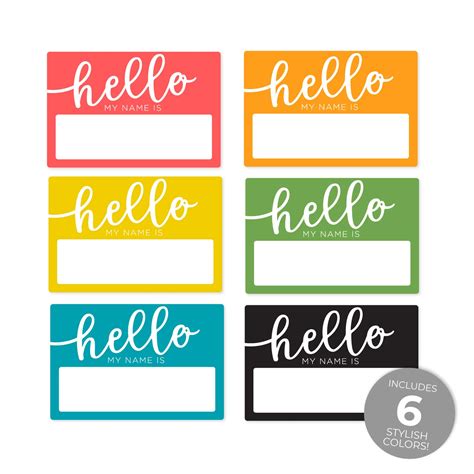Hello My Name Is Printable Name Tags - prntbl.concejomunicipaldechinu ...