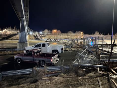 Rabbit Creek pedestrian bridge reopens after fierce winds tore it down